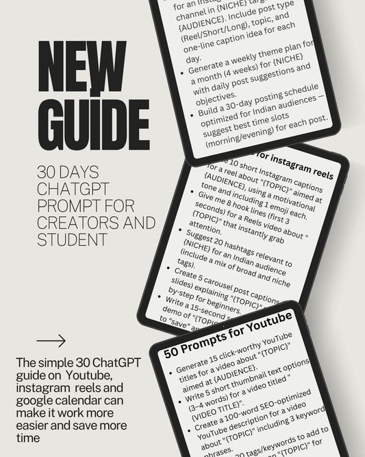 Creators Viral Prompt Pack