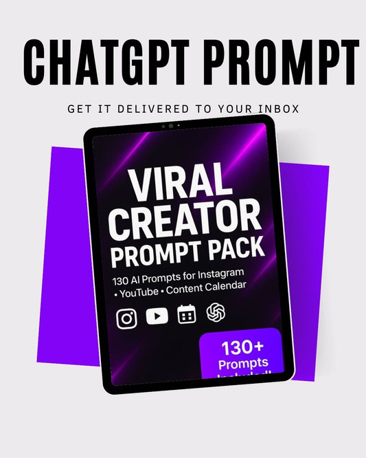 Creators Viral Prompt Pack